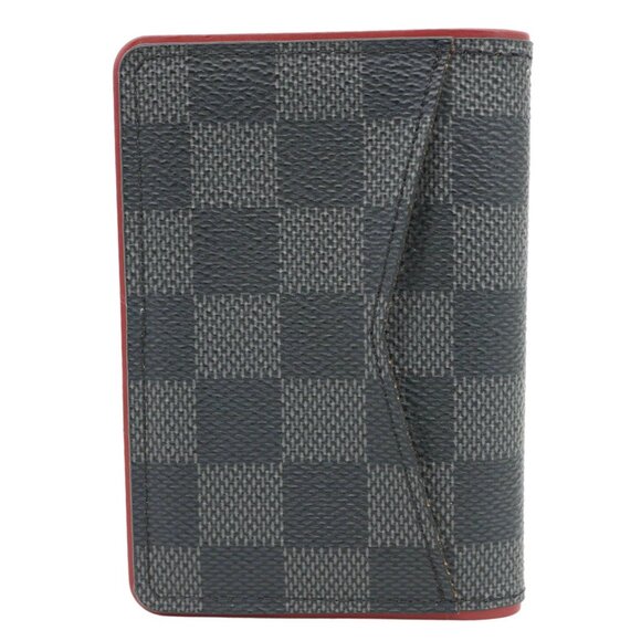 Louis Vuitton Pocket Organiser Damier Graphite Wallet Grey - Picture 4 of 13